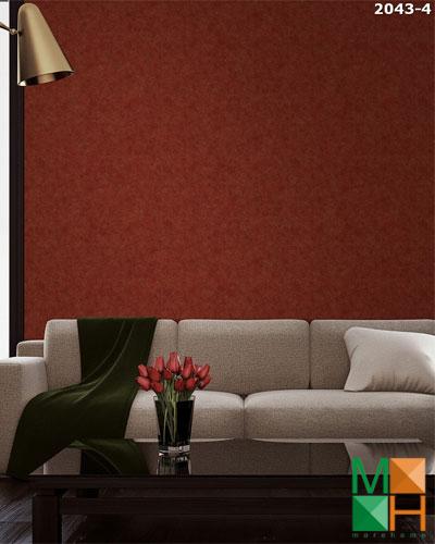  Giấy dán tường màu đỏ 2043-4
