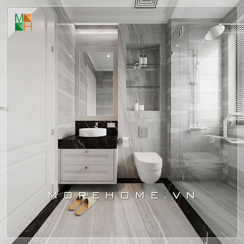Thiết kế nhà vệ sinh hiện đại và sang trong cho chung cư, nhà phố, biệt thự. Mẫu thiết kế nội thất chung cư đẹp