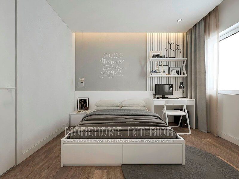 Giường ngủ gỗ An Cường sản xuất tại Morehome đã được xử lí kĩ càng như chống cong vênh, ẩm, mối mọt đảm bảo về độ bền, đẹp, chất lượng mà giá thành cũng thấp hơn so với gỗ tự nhiên