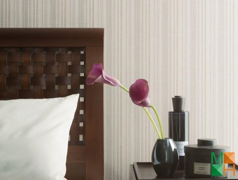 Giấy dán tường phòng ngủ hiện đại